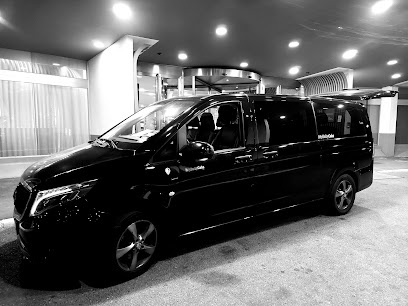 taxi with car seat