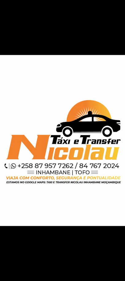 Táxi transfers Virgínia inhambane Moçambique