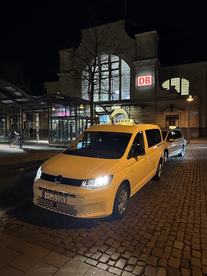 Taxi Ahmed Koblenz am Hauptbahnhof