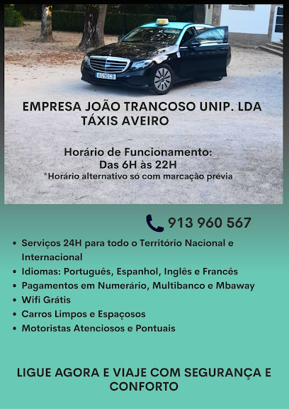 Táxis João Trancoso Aveiro